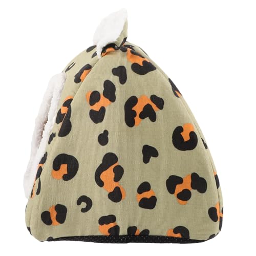 YARNOW Haustierbett Ratte Käfig Hasenstreu Bettwäsche meerschweinchen versteck kuschelhöhle pet Bed Dog beds Kaninchenbett dogbed Hamsterhaus für den Haushalt kleine Hamsterhütte Flanell von YARNOW