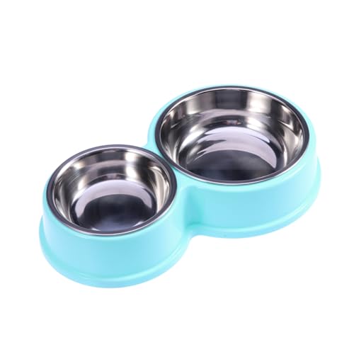 YARNOW Haustiernapf aus Edelstahl edelstahlschüsseln edelstahlnapf cat Bowls Hundehaufen Hundenahrung katzennäpfe Dual Pet Bowl doppelter Futterautomat für Hunde Hundefutterschale Blue YARNOW Haustiernapf aus Edelstahl edelstahlschüsseln edelstahlnapf cat Bowls Hundehaufen Hundenahrung katzennäpfe Dual Pet Bowl doppelter Futterautomat für Hunde Hundefutterschale Blue von YARNOW