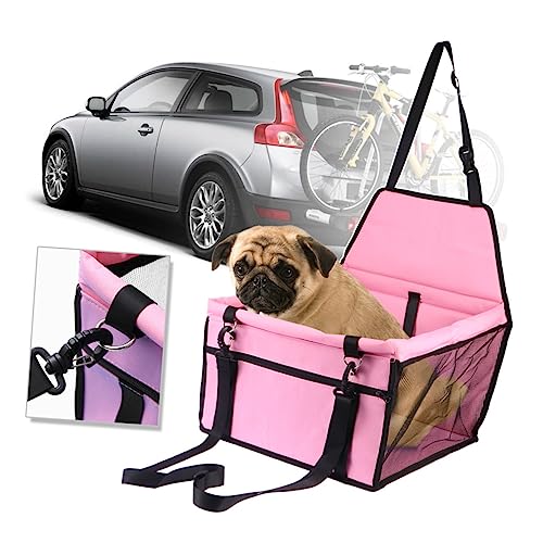 YARNOW Sicherheitssitz für Hunde und Katzen Netz-haustierbett Fürs Auto mit Atmungsaktiver Leine und Kompatibilität für Ihr Haustier YARNOW Sicherheitssitz für Hunde und Katzen Netz-haustierbett Fürs Auto mit Atmungsaktiver Leine und Kompatibilität für Ihr Haustier von YARNOW