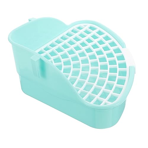 YARNOW Haustiertoilette Aus Kunststoff Häschen Haustiertoilette Wc-ablage Hamster Toilette Kaninchen Töpfchen Katzentoilette Bunny-Trainer-Toilette Urin Katzenklo Wurf Plastik Sky-Blue YARNOW Haustiertoilette Aus Kunststoff Häschen Haustiertoilette Wc-ablage Hamster Toilette Kaninchen Töpfchen Katzentoilette Bunny-Trainer-Toilette Urin Katzenklo Wurf Plastik Sky-Blue von YARNOW