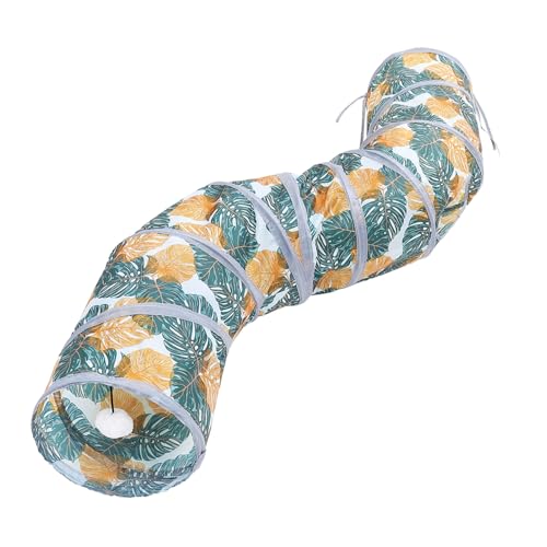 YARNOW Indoor Katzen Tunnel Spielzeug Interaktiver Katzentunnel Polyester Spiel Dekorativer Tunnel YARNOW Indoor Katzen Tunnel Spielzeug Interaktiver Katzentunnel Polyester Spiel Dekorativer Tunnel von YARNOW