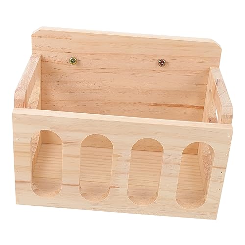 YARNOW Holz Futterspender Für Kaninchen Multifunktionale Heuraufe Platzsparend Und Praktisch Für Kleintiere Im Käfig Langlebiges Material Einfache Handhabung YARNOW Holz Futterspender Für Kaninchen Multifunktionale Heuraufe Platzsparend Und Praktisch Für Kleintiere Im Käfig Langlebiges Material Einfache Handhabung von YARNOW