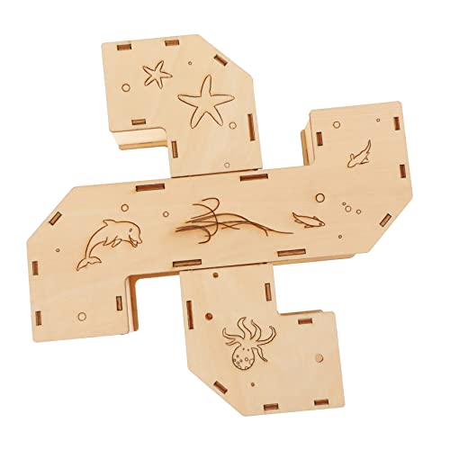 YARNOW Hamster Futtersuche Spielzeug Holz Tunnel Tier Labyrinth Spielzeug Pet Spielzeug Scratch YARNOW Hamster Futtersuche Spielzeug Holz Tunnel Tier Labyrinth Spielzeug Pet Spielzeug Scratch von YARNOW