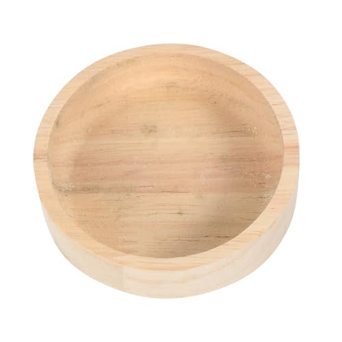 YARNOW Holz Chinchilla Schüssel Hase Futter Futterhalter Rennmäuse Schüssel Hamster Schüssel Haustier Futterspender YARNOW Holz Chinchilla Schüssel Hase Futter Futterhalter Rennmäuse Schüssel Hamster Schüssel Haustier Futterspender von YARNOW
