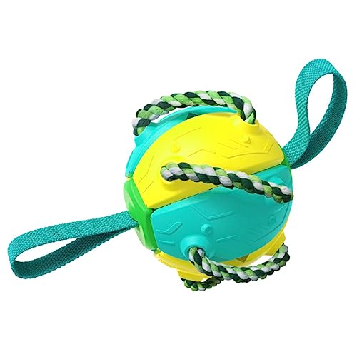 YARNOW Hund Spielzeug Dog chew Toy hundekauspielzeuge Outdoor-Spielset Apportierspielzeug für Hunde Ballwurfspielzeug für Haustiere Backenzahnspielzeug für Hunde tragbar Fußball von YARNOW