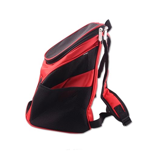 YARNOW 4kg Tragbarer -Rucksack Für Katzen Und Hunde Atmungsaktive Oxford-mesh-Tragetasche Für Geeignet Für Tiere Für Ausflüge Camping Und Sightseeing Rot YARNOW 4kg Tragbarer -Rucksack Für Katzen Und Hunde Atmungsaktive Oxford-mesh-Tragetasche Für Geeignet Für Tiere Für Ausflüge Camping Und Sightseeing Rot von YARNOW