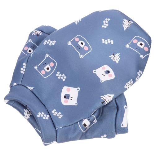YARNOW Winter Hundemantel Für Kleine Hunde Warme Und Bequeme Hundekleidung Mit Niedlichem Cartoon-Design Xs Für Kalte Tage Einfach Auszuziehen Maschinenwaschbar Leuchtende Farben von YARNOW