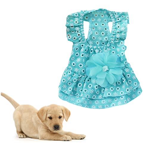YARNOW Hundekleid-Outfits Für Hunde -Rock Haustierkleidung Spitze Blume Größe XL Zufällige Farbe von YARNOW