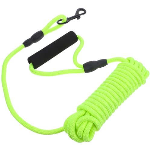 YARNOW Hundetrainingsseil 6 M Lange Hundeleine Aus Nylon Doppelgriffleine Mit Clip Für Welpen Und Hunde von YARNOW