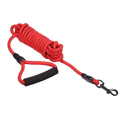 YARNOW Haustierleine hundegurt hundelaufband Hund gürtel Leine Robuste Hundeleine Trainingsleine für Hunde Trainingsleine aus Nylon schwer mit dem Hund spazieren gehen Kettenblatt Leinen YARNOW Haustierleine hundegurt hundelaufband Hund gürtel Leine Robuste Hundeleine Trainingsleine für Hunde Trainingsleine aus Nylon schwer mit dem Hund spazieren gehen Kettenblatt Leinen von YARNOW