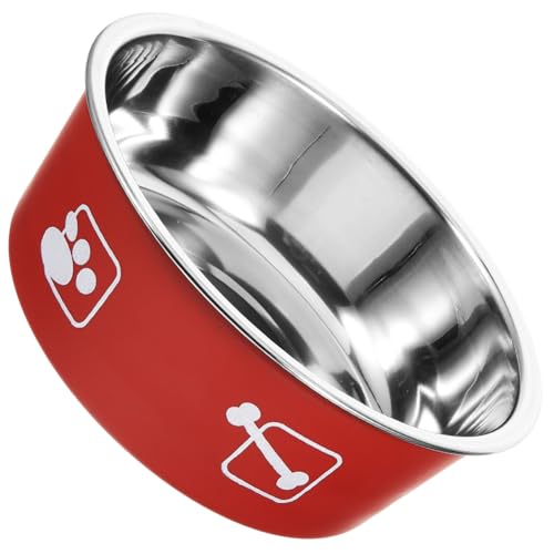 YARNOW Hundenäpfe Haustier Hundefutterschale Container Hund wassernapf edelstahlschüsseln pet Supplies Futternapf Hundeessen Hundenapf Behälter für Hundefutter Rostfreier Stahl YARNOW Hundenäpfe Haustier Hundefutterschale Container Hund wassernapf edelstahlschüsseln pet Supplies Futternapf Hundeessen Hundenapf Behälter für Hundefutter Rostfreier Stahl von YARNOW