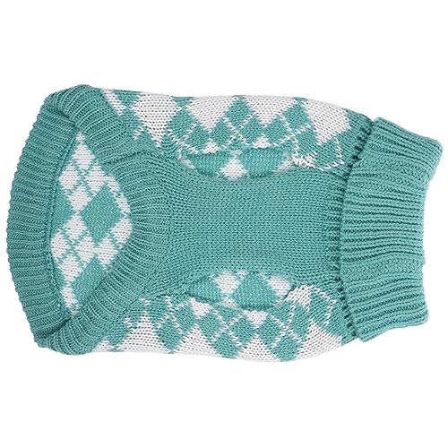YARNOW Hundepullover Entzückender Haustierpullover Chihuahua-Kleidung Welpenkleidung Bequeme Hundekleidung Hundeanzug Haustier-welpen-Pullover Katzen Entzückende Hundekleidung Green Acryl YARNOW Hundepullover Entzückender Haustierpullover Chihuahua-Kleidung Welpenkleidung Bequeme Hundekleidung Hundeanzug Haustier-welpen-Pullover Katzen Entzückende Hundekleidung Green Acryl von YARNOW