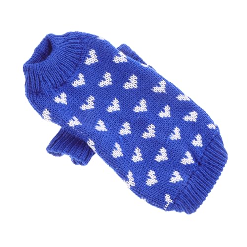 YARNOW Hundepullover Gestrickte Welpenpullover Welpen-Outfits Hunde-Valentinstag-Outfit Pullover Für Hunde Hundekleidung Für Den Urlaub Tanktops Dekoration Acryl Schlanke Passform Mantel YARNOW Hundepullover Gestrickte Welpenpullover Welpen-Outfits Hunde-Valentinstag-Outfit Pullover Für Hunde Hundekleidung Für Den Urlaub Tanktops Dekoration Acryl Schlanke Passform Mantel von YARNOW