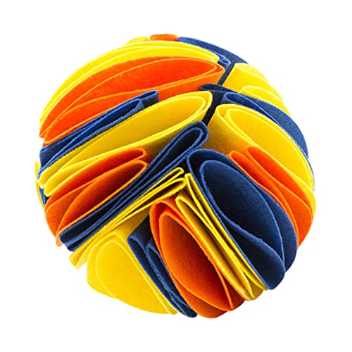 YARNOW Haustierspielzeug Hund Interaktives Spielzeug Hunde-actionspielzeug für Das Training Filz Schnüffelbälle für Haustiere YARNOW Haustierspielzeug Hund Interaktives Spielzeug Hunde-actionspielzeug für Das Training Filz Schnüffelbälle für Haustiere von YARNOW