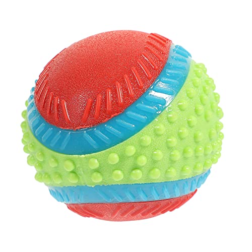 YARNOW Hundespielzeug Interactive Dog Toys hundewelpen Dogs Toys Dog chew Toy hundspielzeug Welpenspielzeug Trainingsbälle für Hunde Hundeball Hund Backenzahn Kugel Gummi von YARNOW