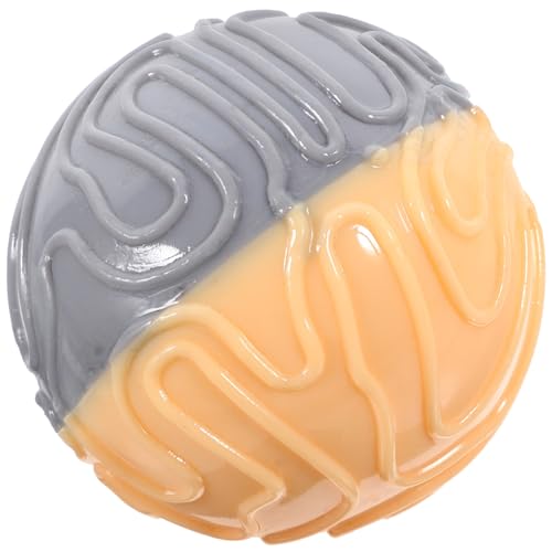 YARNOW Hundespielzeug Aus Flexiblem Gummi Interaktive Kauspielzeugkugel Für Hunde Fördert Das Kauen Und Zahnreinigung Für Welpen Und Aktive Hunde von YARNOW