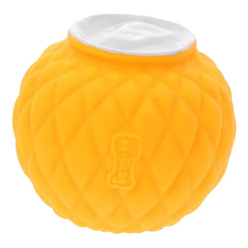 YARNOW Hundespielzeugball tierisches Spielzeug Hundebedarf Welpe Interactive Dog Toys interaktiver hundeball Spielzeuge Hunde quietschender Ball Bälle für Hunde kauen Klangkugel Emulsion von YARNOW