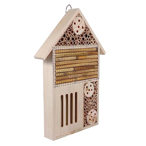 YARNOW Insektenhausdekoration Bienenhaus für den Garten Gartenbedarf Gärten Bienenhotels draußen Käferhaus Bienenhaus Nest Marienkäfer-Hotels Holzhaus Hotels hängende Hotels hölzern YARNOW Insektenhausdekoration Bienenhaus für den Garten Gartenbedarf Gärten Bienenhotels draußen Käferhaus Bienenhaus Nest Marienkäfer-Hotels Holzhaus Hotels hängende Hotels hölzern von YARNOW
