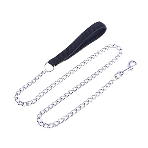 YARNOW Traktionsgürtel Aus Metall Für Hunde Robuste Hundeleine Zum Training Bequemer Griff Für Bis Mittelgroße Hunde von YARNOW