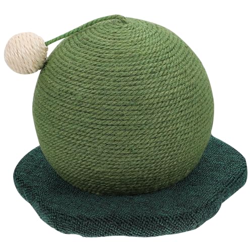 YARNOW Katzenkratzbrett in Kaktusform für Kätzchen Interaktives Katzenklettergerüst Katzen-übungsspielzeug Kratzbaum Katzenkratzspielzeug Tiefgrüne Basis YARNOW Katzenkratzbrett in Kaktusform für Kätzchen Interaktives Katzenklettergerüst Katzen-übungsspielzeug Kratzbaum Katzenkratzspielzeug Tiefgrüne Basis von YARNOW