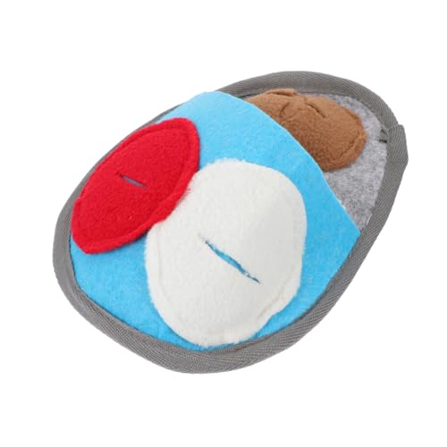 YARNOW Kaninchen-Schnüffelpad Hasen-Anreicherungsspielzeug behandeln klein Trainingsmatte für Haustiere Futter-Dispenser für Haustiere Schnüffelmatte für Haustiere Futtermatte Polarfleece von YARNOW