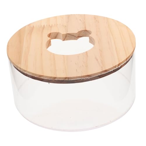 YARNOW Kasten Hamsterbad Hamster Toilette Töpfchentrainer Für Kleintiere Sandbad Für Hamster Transparent Wurf Haustier Hamster Unterschlupf Drinnen Meerschweinchen-Toilette Hölzern YARNOW Kasten Hamsterbad Hamster Toilette Töpfchentrainer Für Kleintiere Sandbad Für Hamster Transparent Wurf Haustier Hamster Unterschlupf Drinnen Meerschweinchen-Toilette Hölzern von YARNOW