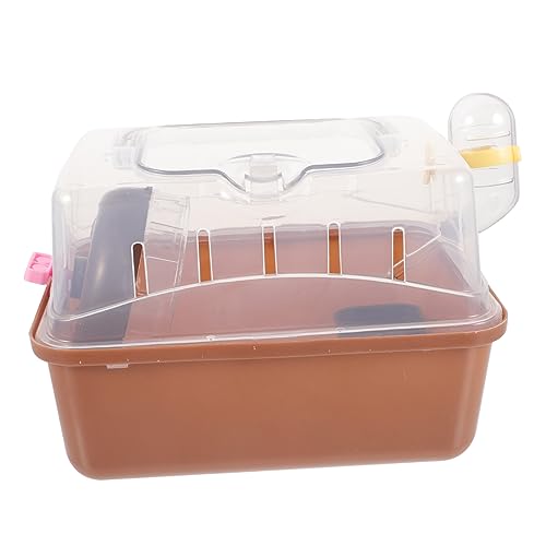 YARNOW Kleintier Transportbox Für Hamster Meerschweinchen Und Kleine Haustiere Tragbarer Transparenter Käfig Mit Sicherem Design Für Ausflüge Und Reisen Für Unterwegs YARNOW Kleintier Transportbox Für Hamster Meerschweinchen Und Kleine Haustiere Tragbarer Transparenter Käfig Mit Sicherem Design Für Ausflüge Und Reisen Für Unterwegs von YARNOW