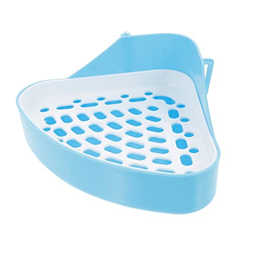 YARNOW Kasten Haustier Urinal Töpfchen Hamster klo kaninchentoilette Hasen klo ecktoilette Ecke Hasen-Töpfchen-Training Katzentoilette für Haustiere Haustier dreieckiges Töpfchen Abs Blue YARNOW Kasten Haustier Urinal Töpfchen Hamster klo kaninchentoilette Hasen klo ecktoilette Ecke Hasen-Töpfchen-Training Katzentoilette für Haustiere Haustier dreieckiges Töpfchen Abs Blue von YARNOW