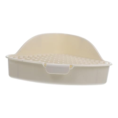 YARNOW Kasten Kaninchentoilette Kaninchen Töpfchen Baby-Kaninchen-Pfanne Mülleimer Spielzeuge Haustier-PIPI-Toilette Töpfchen für Haustiere Hamster Papierkorb Sandbad Toilettenbox Trainer YARNOW Kasten Kaninchentoilette Kaninchen Töpfchen Baby-Kaninchen-Pfanne Mülleimer Spielzeuge Haustier-PIPI-Toilette Töpfchen für Haustiere Hamster Papierkorb Sandbad Toilettenbox Trainer von YARNOW