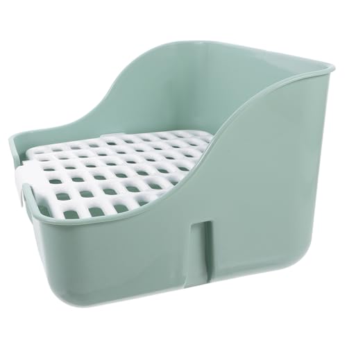 YARNOW Kaninchentoilette Ecktoilette für Meerschweinchen Kunststoff für Kleine Haustiere Wie Frettchen und Hamster von YARNOW