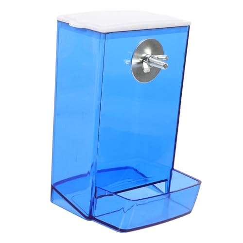 YARNOW Vogelfutterspender Splash Automatischer Futterspender Ohne Auslaufen für Den Käfig für Papageien Sittiche Finken YARNOW Vogelfutterspender Splash Automatischer Futterspender Ohne Auslaufen für Den Käfig für Papageien Sittiche Finken von YARNOW