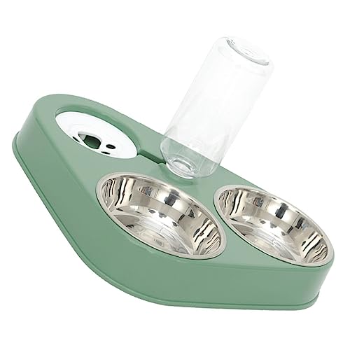 YARNOW Katze Hund Wasserflasche Katzennapf Mit Ständer Fressnäpfe Katze Kabellos Katzennäpfe Schüssel Kleiner Wasserspender Für Katzen Wasserspender Für Hunde Green Rostfreier Stahl YARNOW Katze Hund Wasserflasche Katzennapf Mit Ständer Fressnäpfe Katze Kabellos Katzennäpfe Schüssel Kleiner Wasserspender Für Katzen Wasserspender Für Hunde Green Rostfreier Stahl von YARNOW