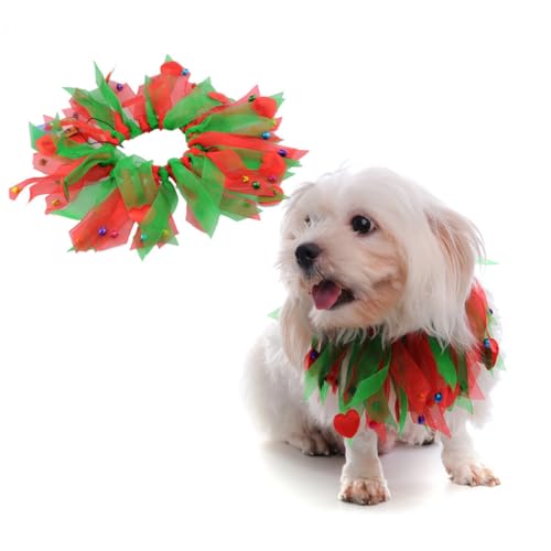 YARNOW Katze Weihnachtskostü Kostümzubehör für Weihnachtskatzen Weihnachtshalsbänder für Hunde Weihnachtshaustierkrawatten Weihnachtshundekostü Hundeweihnachtskostü Halskreis der Katze YARNOW Katze Weihnachtskostü Kostümzubehör für Weihnachtskatzen Weihnachtshalsbänder für Hunde Weihnachtshaustierkrawatten Weihnachtshundekostü Hundeweihnachtskostü Halskreis der Katze von YARNOW