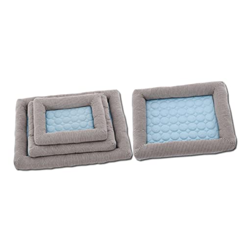 YARNOW Hundekissen Hundebetten für kleine Hunde Kühlendes Katzenbett Hundeunterlagen waschbares hundebett für Hunde für Haustiere Sommer Haustierbett Leinenkissen Welpenbett YARNOW Hundekissen Hundebetten für kleine Hunde Kühlendes Katzenbett Hundeunterlagen waschbares hundebett für Hunde für Haustiere Sommer Haustierbett Leinenkissen Welpenbett von YARNOW