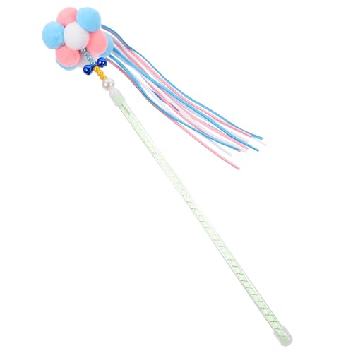 YARNOW Katzen-Teaser-Stick Kitten interaktives für Katzen katzenspielzeuge cat Toy Katzenangel Zauberstab drinnen Kätzchen Versorgung neckendes für Katze abs YARNOW Katzen-Teaser-Stick Kitten interaktives für Katzen katzenspielzeuge cat Toy Katzenangel Zauberstab drinnen Kätzchen Versorgung neckendes für Katze abs von YARNOW