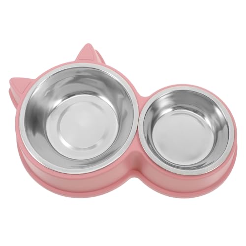 YARNOW Katzen- und Hundenapf Haustierfutterschale für Hunde und Katzen Stabiler Futternapf für Haustiere Hündchenschüsseln Wasserschale aus Edelstahl Schüsseln für Hundekisten PVC Rosa YARNOW Katzen- und Hundenapf Haustierfutterschale für Hunde und Katzen Stabiler Futternapf für Haustiere Hündchenschüsseln Wasserschale aus Edelstahl Schüsseln für Hundekisten PVC Rosa von YARNOW