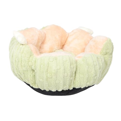 YARNOW Katzenbett Bequemes Und Warmes Schlaftier Für Kleine Hunde Und Katzen Süßes Und Flauschiges Haustierbett Mit Großem Platzangebot Ansprechendem YARNOW Katzenbett Bequemes Und Warmes Schlaftier Für Kleine Hunde Und Katzen Süßes Und Flauschiges Haustierbett Mit Großem Platzangebot Ansprechendem von YARNOW