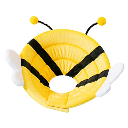 YARNOW Katzenkegelhalsband Weich Verstellbar Genesungshalsband Für Haustiere Gelbe Bienen-Katzenkegel Um Das Lecken Zu Stoppen Wasserdichter Elisabethanischer Für Katzen Kätzchen YARNOW Katzenkegelhalsband Weich Verstellbar Genesungshalsband Für Haustiere Gelbe Bienen-Katzenkegel Um Das Lecken Zu Stoppen Wasserdichter Elisabethanischer Für Katzen Kätzchen von YARNOW