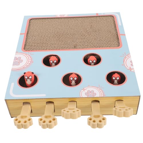 YARNOW Lustiges Katzenspielzeug Kratzbrett für Katzen Interaktives Katzenspielzeug Entwickelt Instinkte Anhaltendes Spielen YARNOW Lustiges Katzenspielzeug Kratzbrett für Katzen Interaktives Katzenspielzeug Entwickelt Instinkte Anhaltendes Spielen von YARNOW