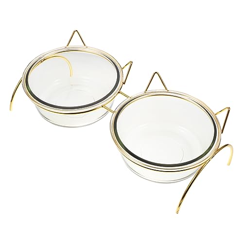 YARNOW Katzennapf-Set Design Erhöhter Futternapf Schräger Wassernapf Für Einfaches Fressen Und Reinigen YARNOW Katzennapf-Set Design Erhöhter Futternapf Schräger Wassernapf Für Einfaches Fressen Und Reinigen von YARNOW