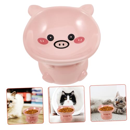 YARNOW Erhöhte Futternäpfe für Katzen Geneigtes Futternapf-Set Aus Keramik für Hauskatzen YARNOW Erhöhte Futternäpfe für Katzen Geneigtes Futternapf-Set Aus Keramik für Hauskatzen von YARNOW