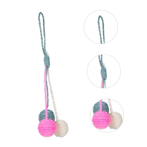 YARNOW Katzenspielzeug Sisalball Katze Bewegendes Interaktives Katzenspielzeug Interaktive Katzenspielzeugbälle Katze Kratzt Haustierspielzeug Für Katzen Sisal- Sisal YARNOW Katzenspielzeug Sisalball Katze Bewegendes Interaktives Katzenspielzeug Interaktive Katzenspielzeugbälle Katze Kratzt Haustierspielzeug Für Katzen Sisal- Sisal von YARNOW