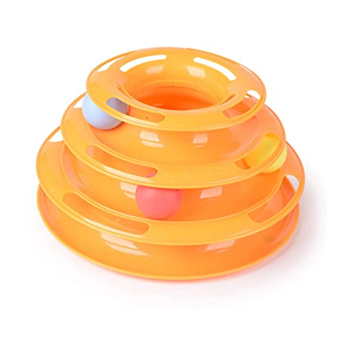 YARNOW Katzenspielzeug intelligenzspielzeug katzenpflege katzenkugel Haustierspielzeug spielsachen für Katzen Kätzchenspielzeug für Wohnungskatzen Ball Spielzeugbälle für Katzen Yellow YARNOW Katzenspielzeug intelligenzspielzeug katzenpflege katzenkugel Haustierspielzeug spielsachen für Katzen Kätzchenspielzeug für Wohnungskatzen Ball Spielzeugbälle für Katzen Yellow von YARNOW