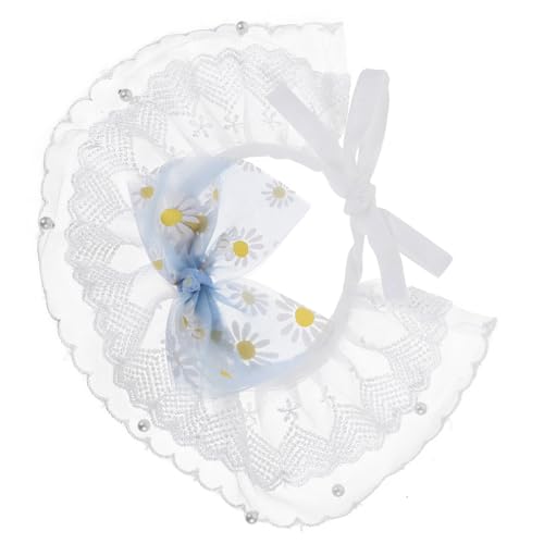 YARNOW Katzenversorgung Türdekoration Kätzchenhalsbänder Katzen-Halstuch seidenband schienbeinschoner Tape Haustierhalsband im bezaubernden Musterstil Katzenhalsband aus Spitze Polyester YARNOW Katzenversorgung Türdekoration Kätzchenhalsbänder Katzen-Halstuch seidenband schienbeinschoner Tape Haustierhalsband im bezaubernden Musterstil Katzenhalsband aus Spitze Polyester von YARNOW