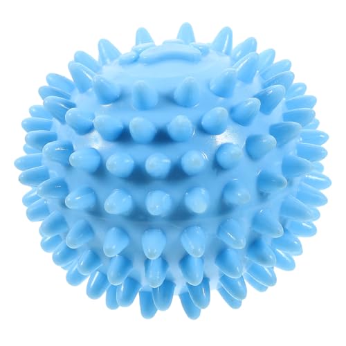 YARNOW Hundeball Aus Für Zahnende Hunde Interaktives Kauspielzeug Zur Zahnpflege Robust Und Einfach Zu Reinigen Für Draußen Und Drinnen Fördert Spiel Und Bewegung von YARNOW