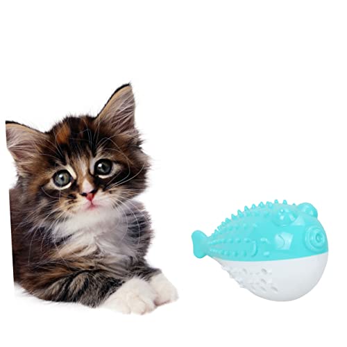 YARNOW Kauspielzeug zum Zahnen von Kätzchen Katzenminze knete Spielzeug knetspielzeug Zahnbürsten Spielzeuge Kauspielzeug für Haustiere Kauspielzeug für Katzen Backenzahn Katzenspielzeug von YARNOW