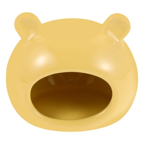 YARNOW Keramik Haustier Versteck mit Kühlfunktion Großes Hamster Nest Haus für Kleine Nagetiere Wie Chinchilla Hamster Stachelschwein Sommerlicher Rückzugsort mit Effizienter YARNOW Keramik Haustier Versteck mit Kühlfunktion Großes Hamster Nest Haus für Kleine Nagetiere Wie Chinchilla Hamster Stachelschwein Sommerlicher Rückzugsort mit Effizienter von YARNOW