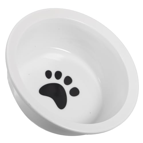 YARNOW Keramik Futternapf Für Katzen Bequemer Trinknapf Mit Breitem Standfuß Für Kätzchen Und Welpen Nachfüllen Und Stabiles Standgerät von YARNOW