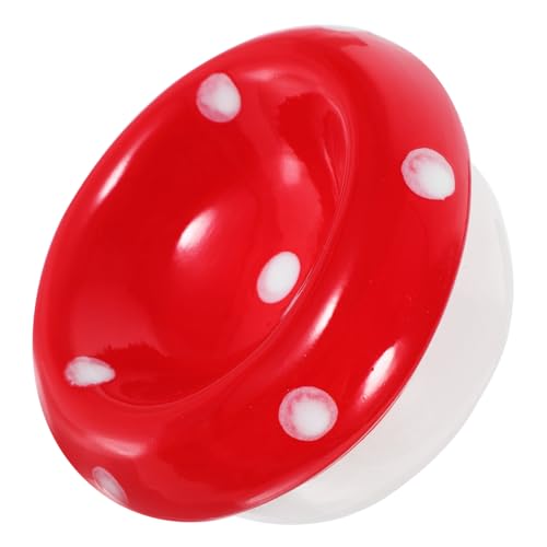 YARNOW Keramische Hamster Futterschale im Pilzdesign und Langlebig für Hamster und Meerschweinchen für Futter und Wasser Kompakte für Kleinen Platzbedarf YARNOW Keramische Hamster Futterschale im Pilzdesign und Langlebig für Hamster und Meerschweinchen für Futter und Wasser Kompakte für Kleinen Platzbedarf von YARNOW