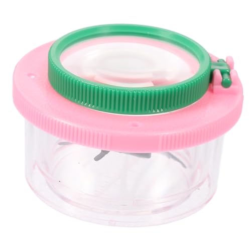YARNOW Kinderlupe Für Insekten Tragbare Lupe-Box Mit Insektenglas Transparente Lupe-Box Für Insekten-beobachtung Im Outdoor-Bereich Lupe-Glas Für Junge Mädchen von YARNOW